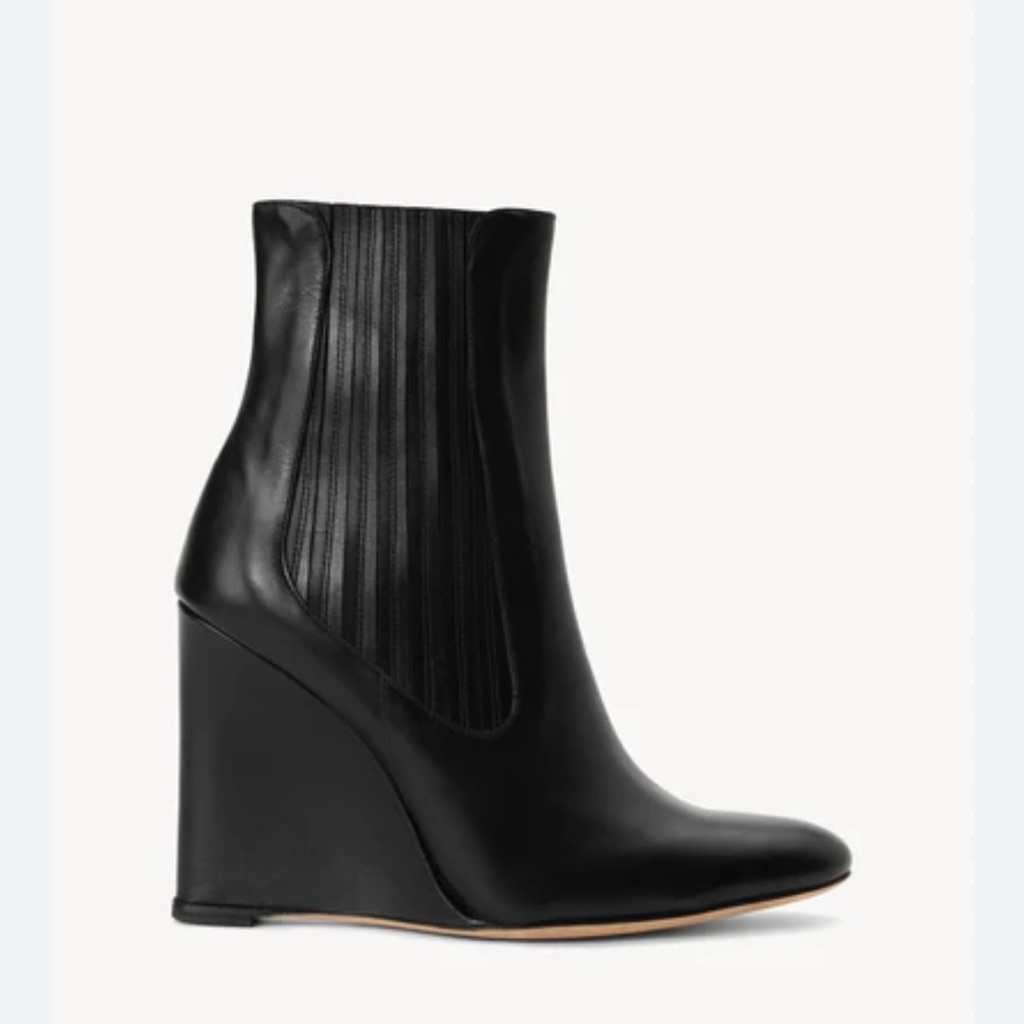Staud Theo Wedge Ankle Boot, Size 40 | Nwt